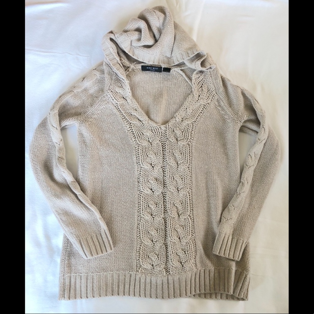Nine West hooded sweater